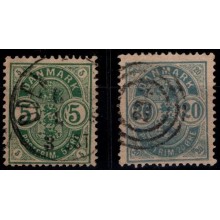 Våbentype. Små hjørnetal.